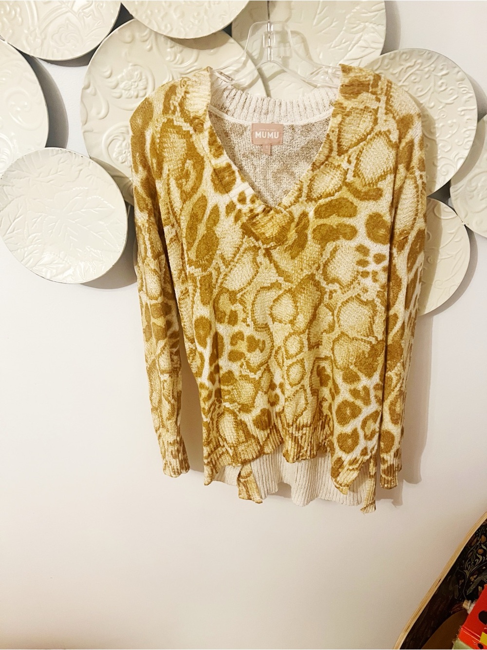 Show Me Your Mu Mu Animal Print Sweater